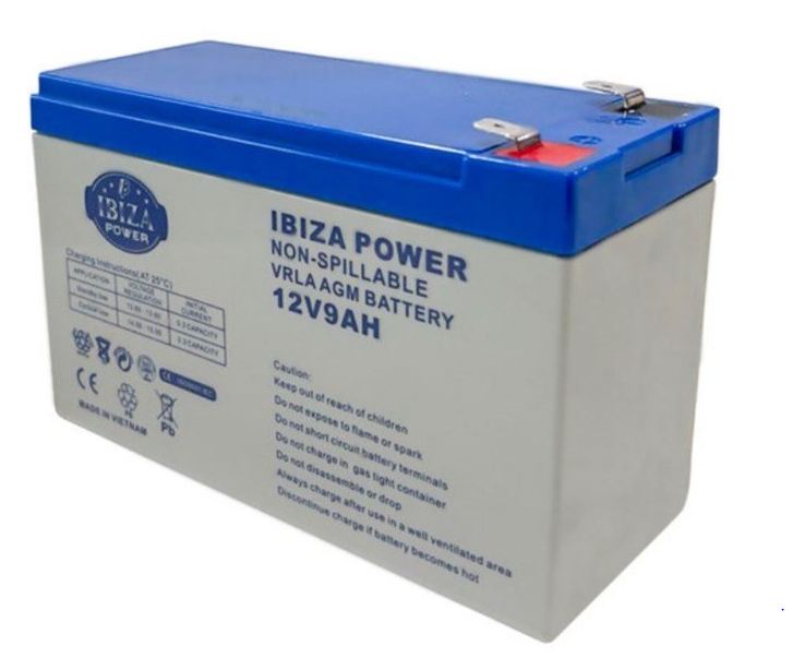 باتری 9 آمپر 12 ولت محصول ویتنام 2026 IBIZA POWER